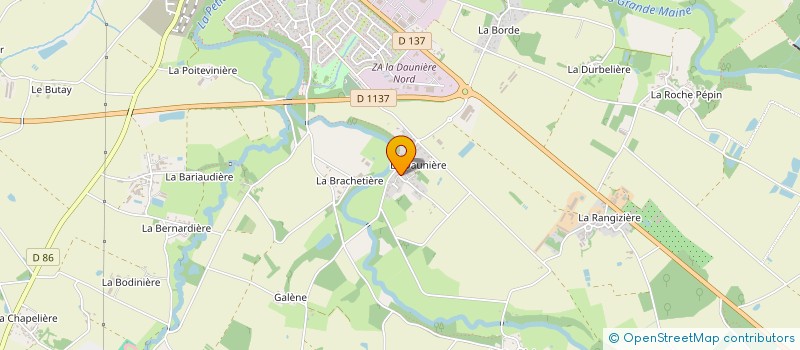 localisation de l'entreprise MONSIEUR DENIS ANGLET à MONTAIGU-VENDEE