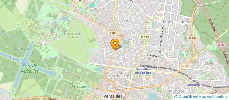 localisation de l'entreprise MONSIEUR DENIS ANTCZAK à VERSAILLES