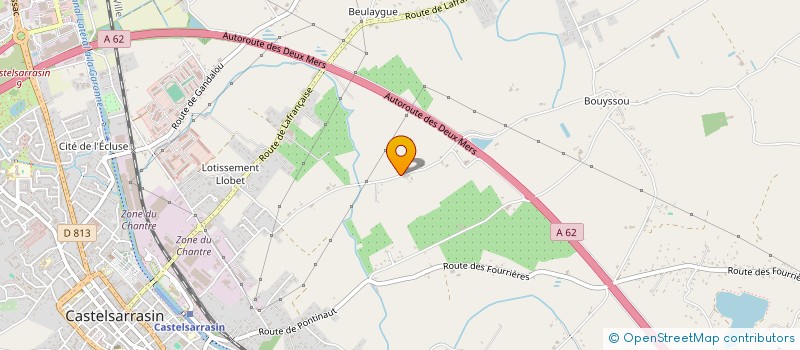 localisation de l'entreprise MONSIEUR DENIS ANTOINE  LABASTIDE-DU-TEMPLE