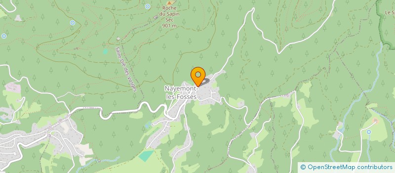 localisation de l'entreprise MONSIEUR DENIS ANTOINE  NAYEMONT-LES-FOSSES
