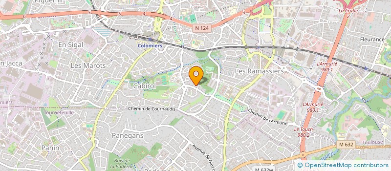 localisation de l'entreprise MONSIEUR DENIS ANTONUCCI à COLOMIERS