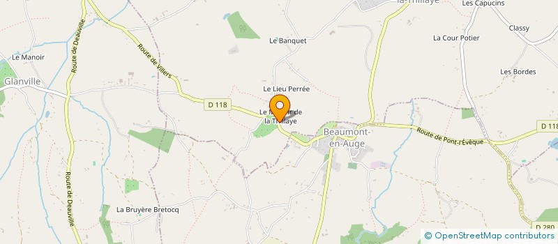 localisation de l'entreprise MONSIEUR DENIS ARBARERI  HONFLEUR