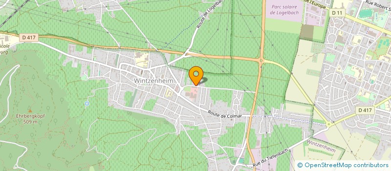 localisation de l'entreprise MONSIEUR DENIS ARNDT  WINTZENHEIM