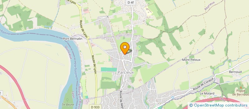 localisation de l'entreprise MONSIEUR DENIS AUBERT  PARCIEUX