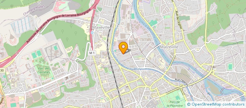 localisation de l'entreprise MONSIEUR DENIS AUBRY  MAXEVILLE