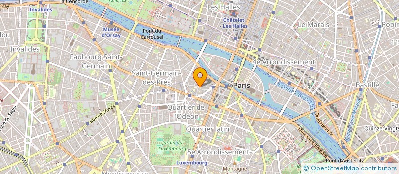 localisation de l'entreprise MONSIEUR DENIS AUDEBERT  PARIS