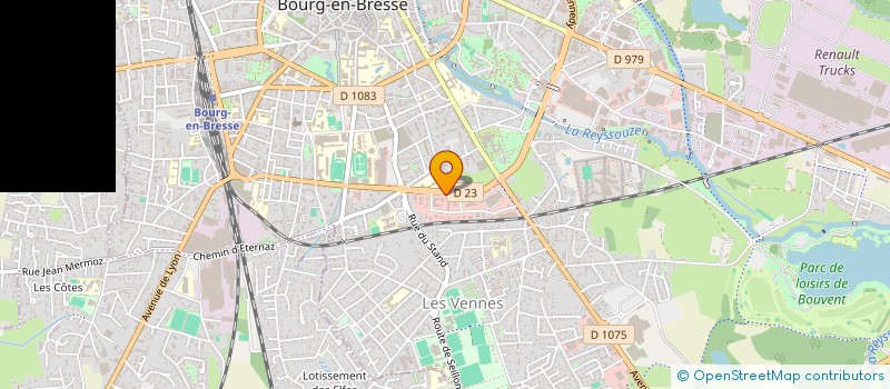 localisation de l'entreprise MONSIEUR DENIS AUFFRET à BOURG-EN-BRESSE