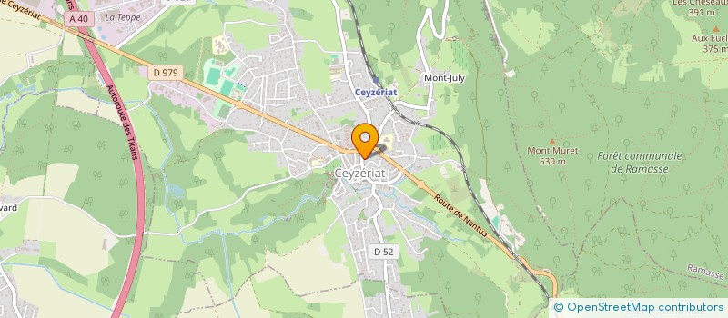 localisation de l'entreprise MONSIEUR DENIS AUGEZ  BOHAS-MEYRIAT-RIGNAT