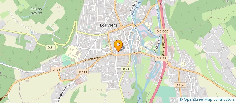 localisation de l'entreprise MONSIEUR DENIS AUZOUT à LOUVIERS