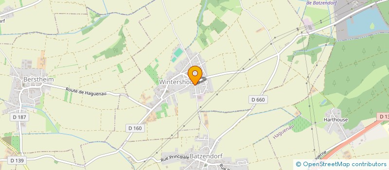 localisation de l'entreprise MONSIEUR DENIS BAADER  WINTERSHOUSE