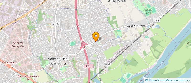 localisation de l'entreprise MONSIEUR DENIS BABEL  RIS-ORANGIS