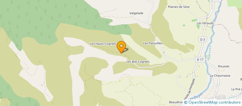 localisation de l'entreprise MONSIEUR DENIS BAILLE  THOARD