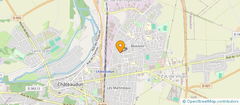localisation de l'entreprise MONSIEUR DENIS BALAVOINE à CHATEAUDUN