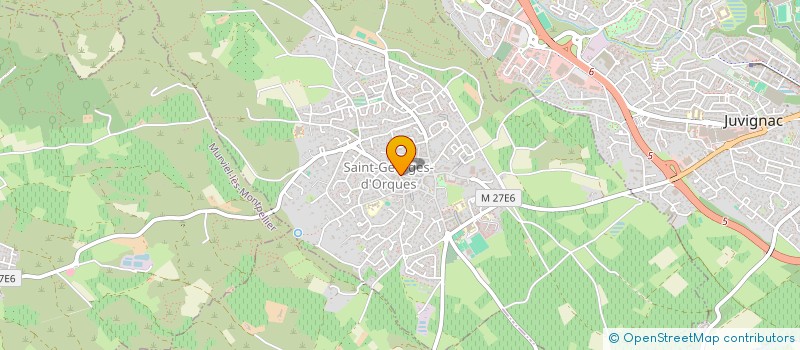 localisation de l'entreprise MONSIEUR DENIS BALDEYROU à SAINT-GEORGES-D'ORQUES