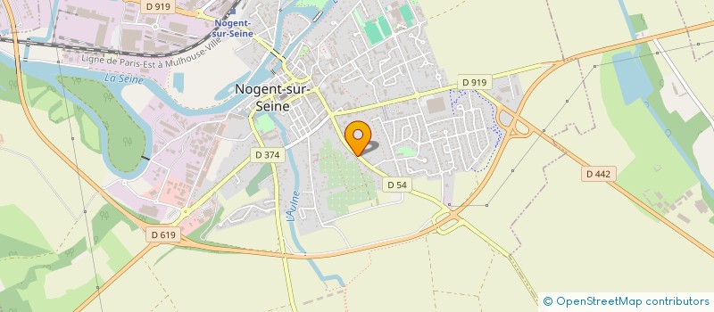 localisation de l'entreprise MONSIEUR DENIS BANCAUD  NOGENT-SUR-SEINE