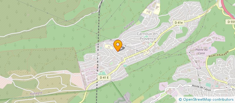 localisation de l'entreprise MONSIEUR DENIS BARANGER à CARNOUX-EN-PROVENCE