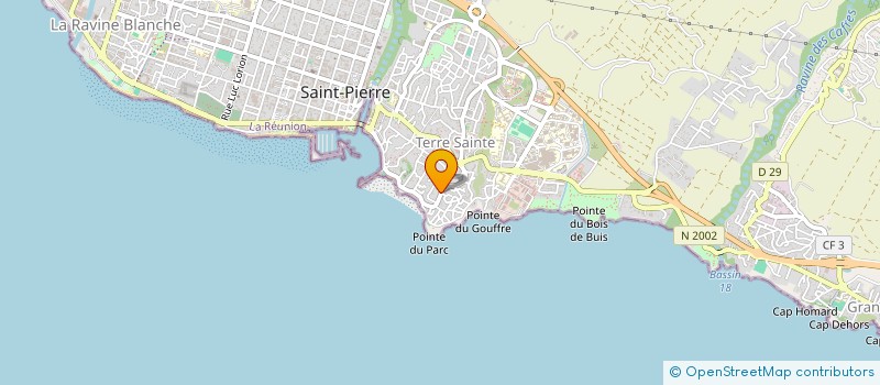 localisation de l'entreprise MONSIEUR DENIS BARBOTEU à SAINT-PIERRE