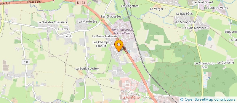 localisation de l'entreprise MONSIEUR DENIS BARBU  VERN-SUR-SEICHE