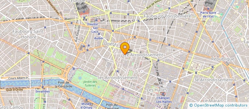 localisation de l'entreprise MONSIEUR DENIS BARDEZ  PARIS