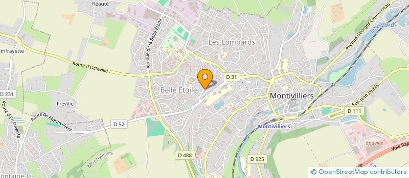 localisation de l'entreprise MONSIEUR DENIS BARDIN à MONTIVILLIERS