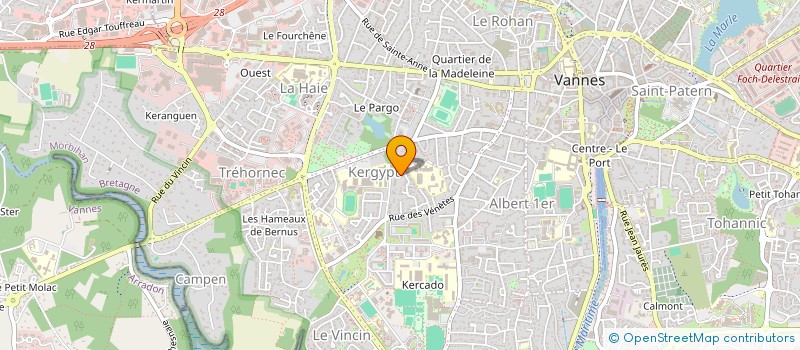 localisation de l'entreprise MONSIEUR DENIS BATAILLE à VANNES