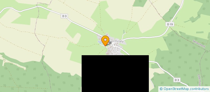 localisation de l'entreprise MONSIEUR DENIS BAUNIN  CHERMISEY