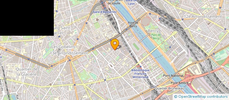 localisation de l'entreprise MONSIEUR DENIS BAYART  PARIS