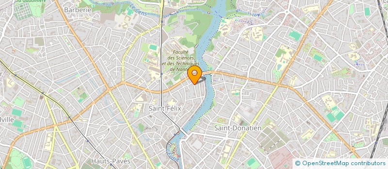localisation de l'entreprise MONSIEUR DENIS BECHU à NANTES