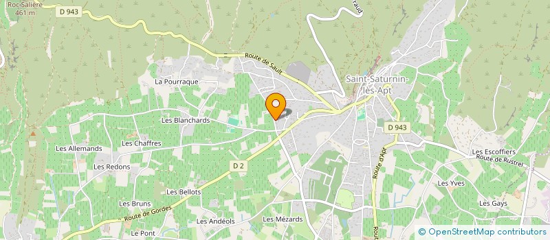 localisation de l'entreprise MONSIEUR DENIS BECK  SAINT-SATURNIN-LES-APT