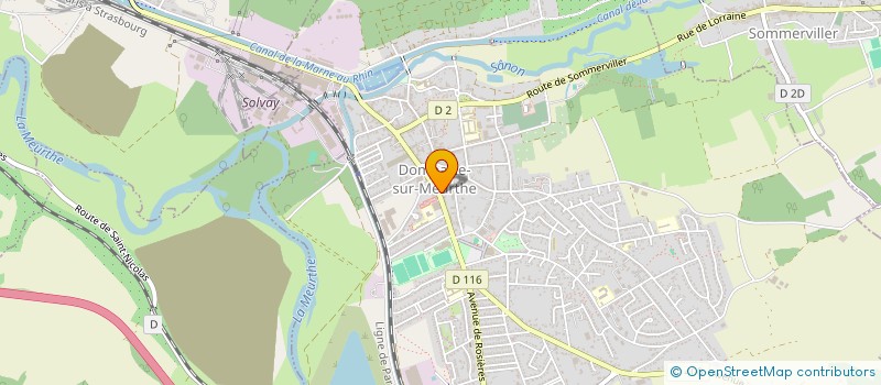 localisation de l'entreprise MONSIEUR DENIS BECK à DOMBASLE-SUR-MEURTHE