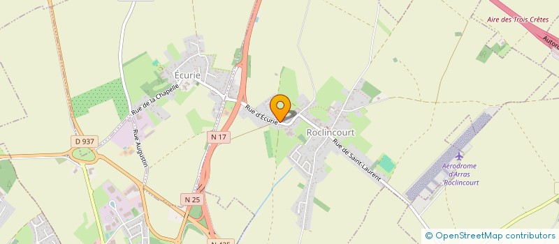 localisation de l'entreprise MONSIEUR DENIS BECQUET  ROCLINCOURT