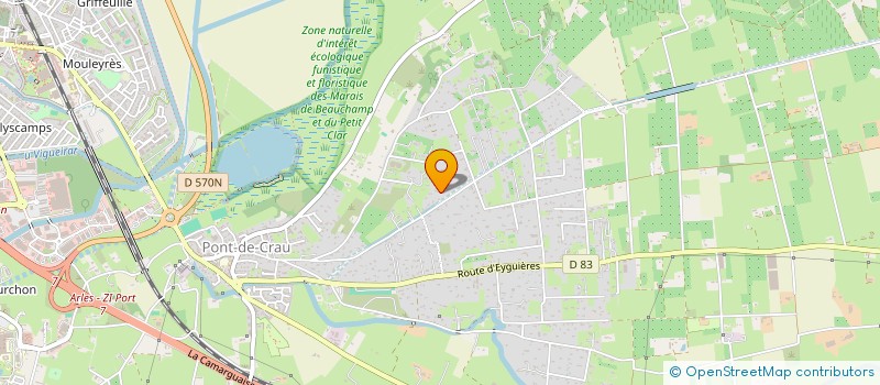 localisation de l'entreprise MONSIEUR DENIS BELMONTE  ARLES