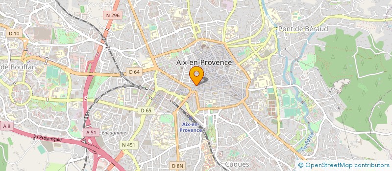 localisation de l'entreprise MONSIEUR DENIS BELTRANDO à AIX-EN-PROVENCE
