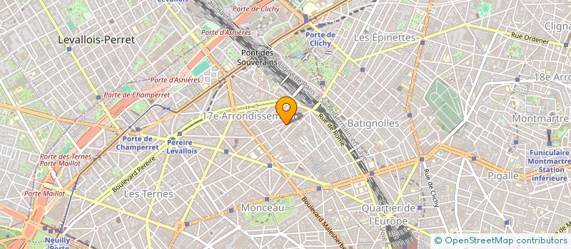 localisation de l'entreprise MONSIEUR DENIS BENSAUDE  PARIS