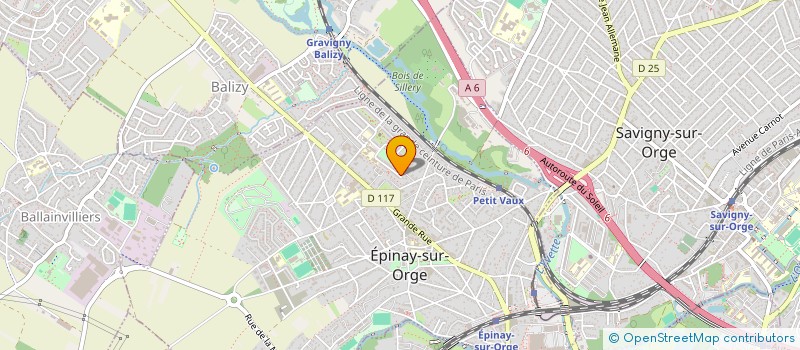 localisation de l'entreprise MONSIEUR DENIS BENSIMON  EPINAY-SUR-ORGE