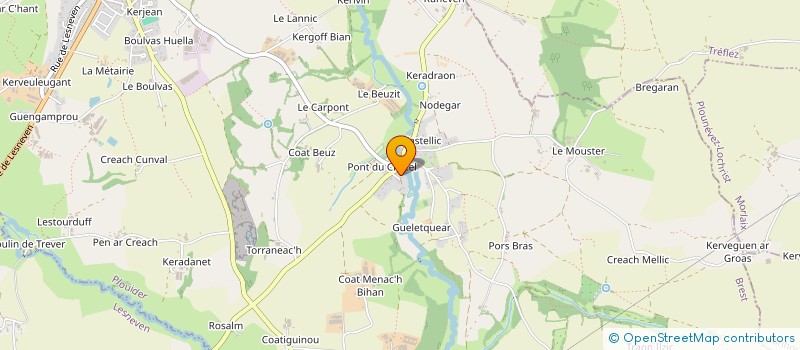 localisation de l'entreprise MONSIEUR DENIS BERIC à PLOUIDER