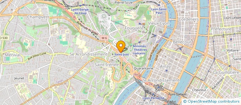 localisation de l'entreprise MONSIEUR DENIS BERNADET à LYON