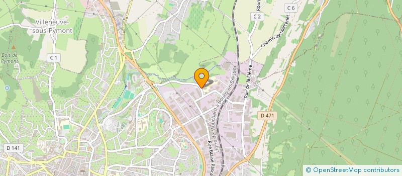 localisation de l'entreprise MONSIEUR DENIS BERNARD  LONS-LE-SAUNIER