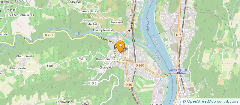 localisation de l'entreprise MONSIEUR DENIS BERNARD  SARRAS