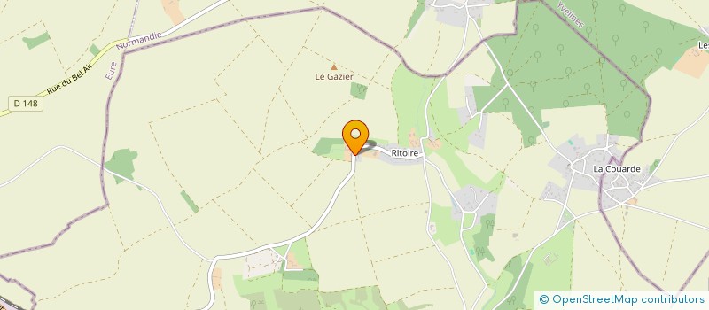 localisation de l'entreprise MONSIEUR DENIS BERRANGER  SENONCHES