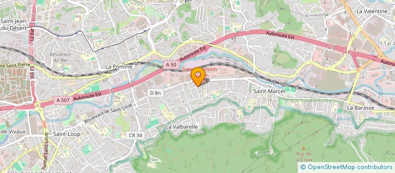 localisation de l'entreprise MONSIEUR DENIS BERRIER à MARSEILLE