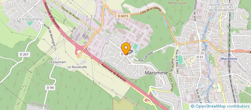 localisation de l'entreprise MONSIEUR DENIS BERSOULT  MAROMME