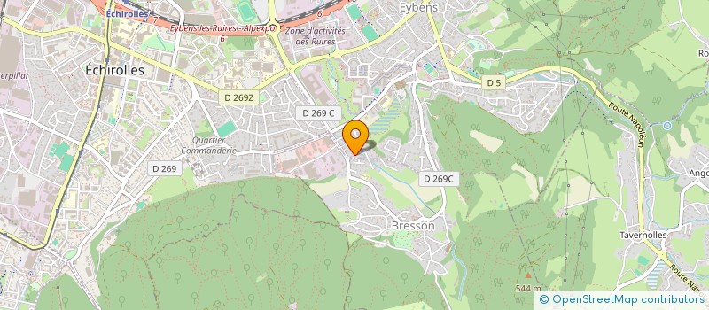 localisation de l'entreprise MONSIEUR DENIS BERTALMIO  SAINT-MARTIN-LE-VINOUX