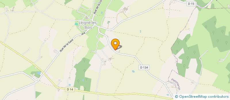 localisation de l'entreprise MONSIEUR DENIS BERTAUD à LEIGNE-LES-BOIS