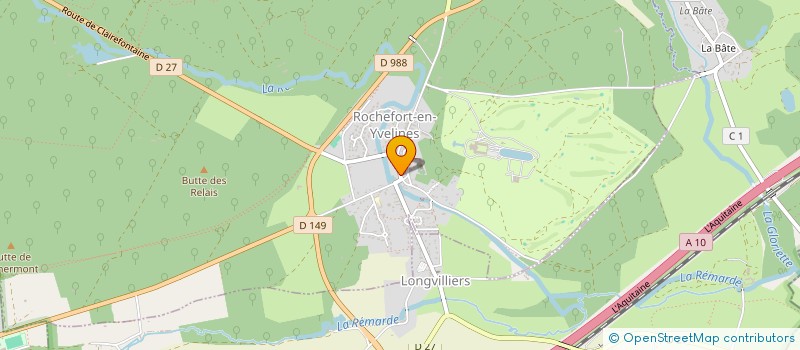 localisation de l'entreprise MONSIEUR DENIS BERTHAULT  ROCHEFORT-EN-YVELINES