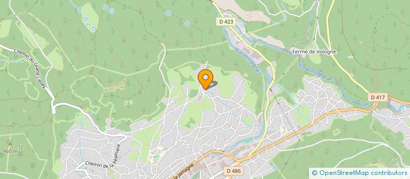 localisation de l'entreprise MONSIEUR DENIS BERTHOLET  GERARDMER