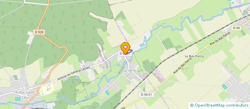 localisation de l'entreprise MONSIEUR DENIS BEUTIN  GRIGNY