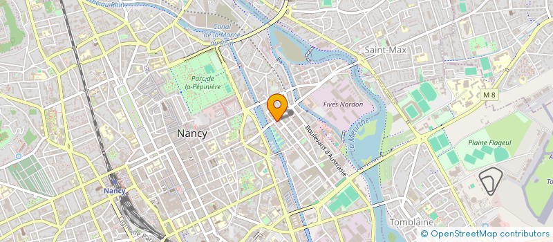 localisation de l'entreprise MONSIEUR DENIS BEUVELOT  NANCY