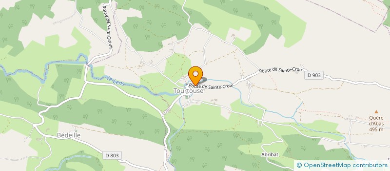 localisation de l'entreprise MONSIEUR DENIS BEYNE à TOURTOUSE