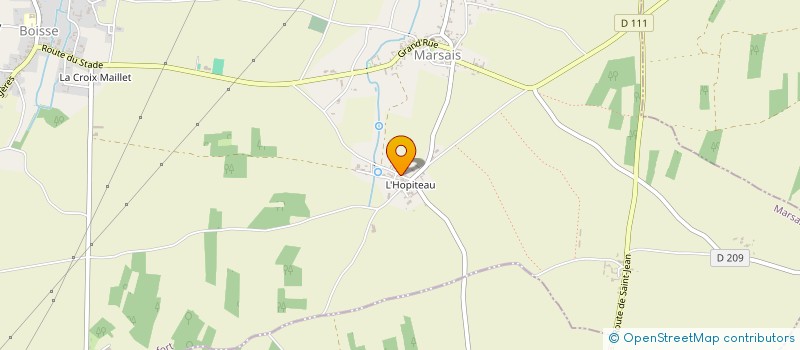 localisation de l'entreprise MONSIEUR DENIS BIAMOURET  MARSAIS